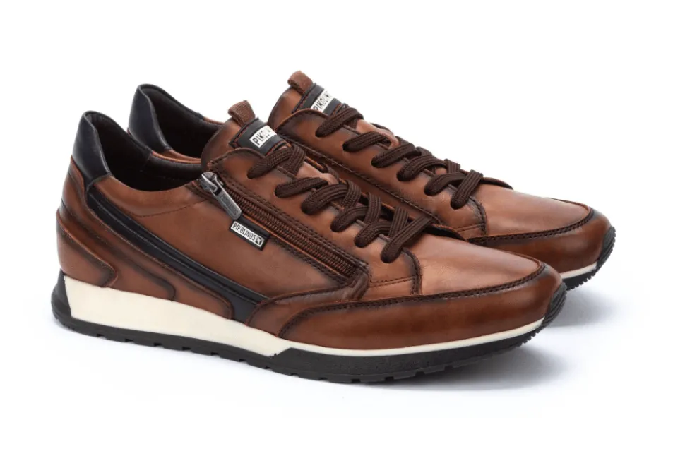 Cambil Leather Trainer