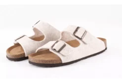 Cassandra Wool Double Strap Sandal