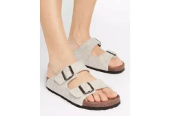 Cassandra Wool Double Strap Sandal