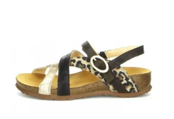 Julia Leopard Strap Sandal