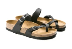 Mayari Oiled Leather Strap Sandal