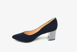 Naja Pinstriped Heel Shoe