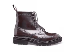Olivia R Derby Brogue Boot