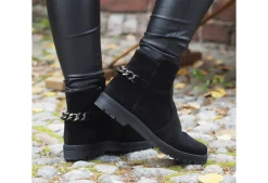 Sara Waterproof Chain Boot