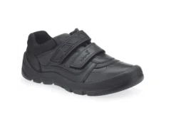 Warrior Velcro Strap Boys School Shoe