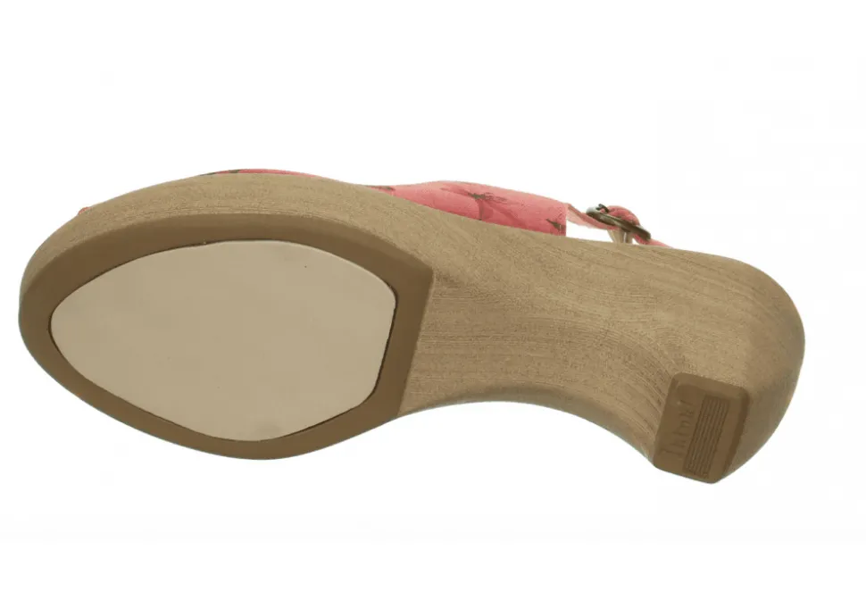 Zeppa Peep Toe Sandal